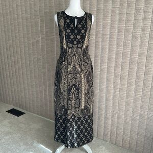 Isaac Mizrahi Print Maxi Dress